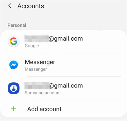 Importieren Sie CSV-Kontakte ohne Gmail in Android