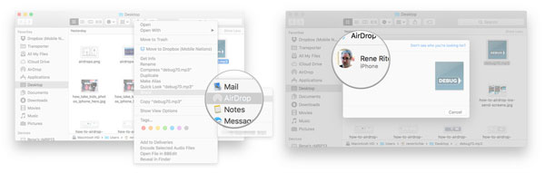 come trasferire la musica dal computer all'iPad tramite airdrop