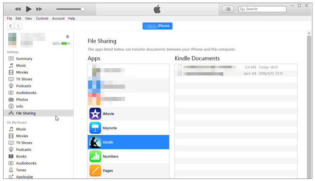itunes dosya paylaşım özelliğini kullanarak dosyaları bilgisayardan ipad'e aktarma